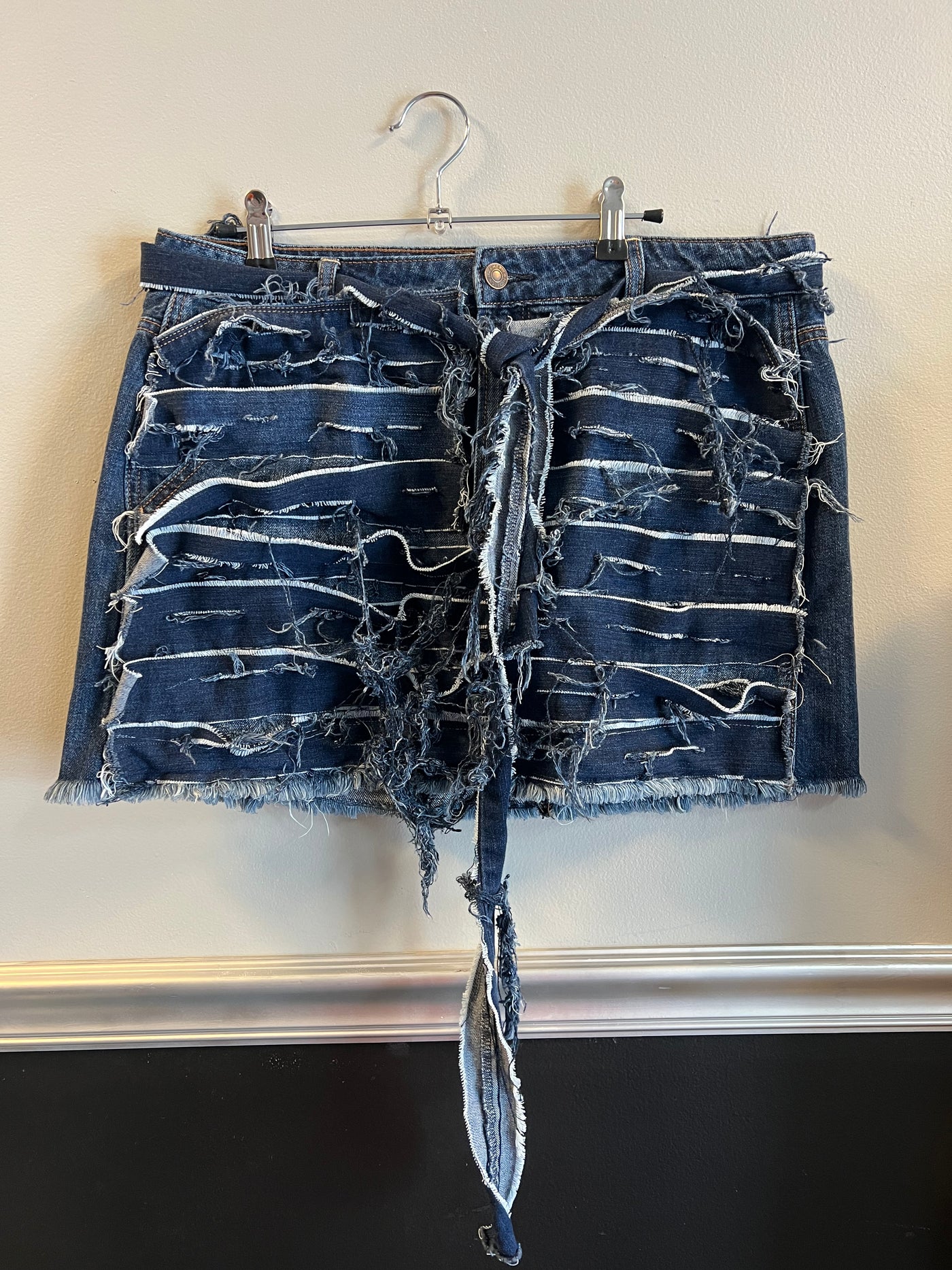 Custom For The Girls Denim Skirt