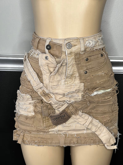 Custom Khaki Skirt